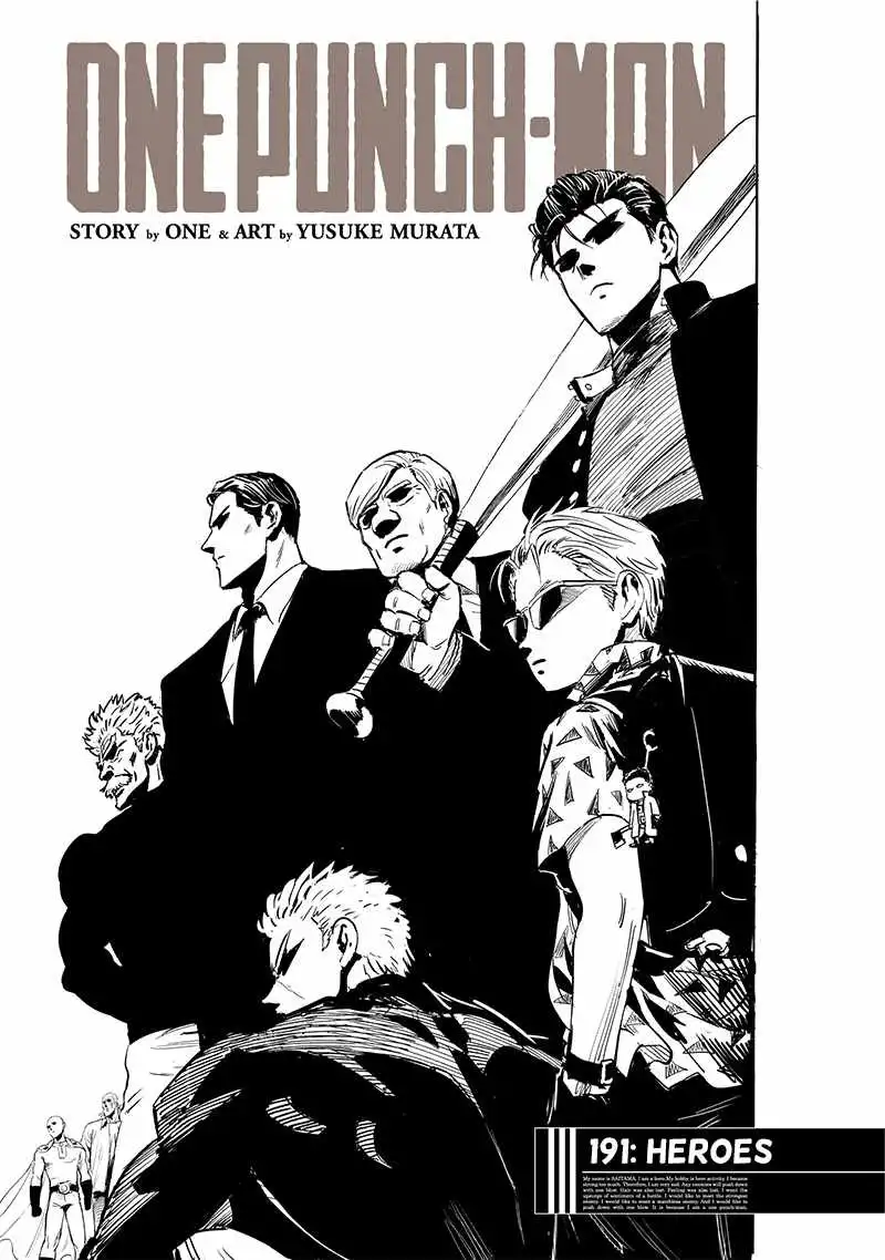 One-Punch Man Chapter 191 1